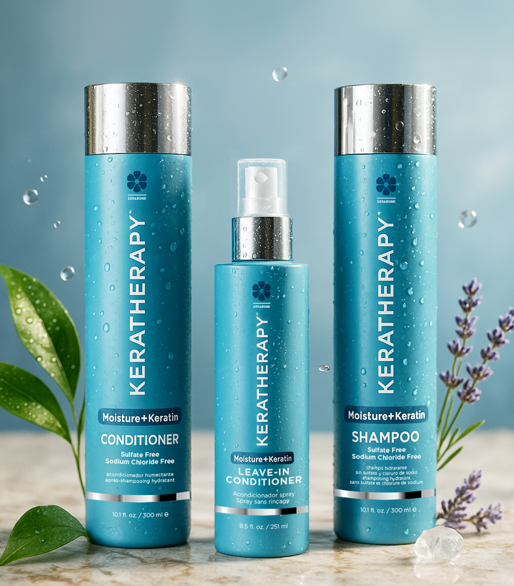 Keratherapy keratin-infused hair care products